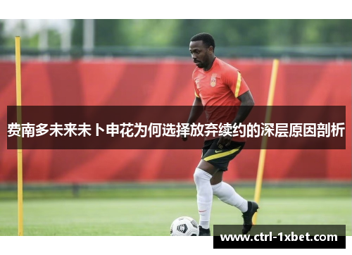 费南多未来未卜申花为何选择放弃续约的深层原因剖析